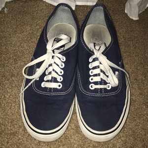 Navy Blue Classic Vans